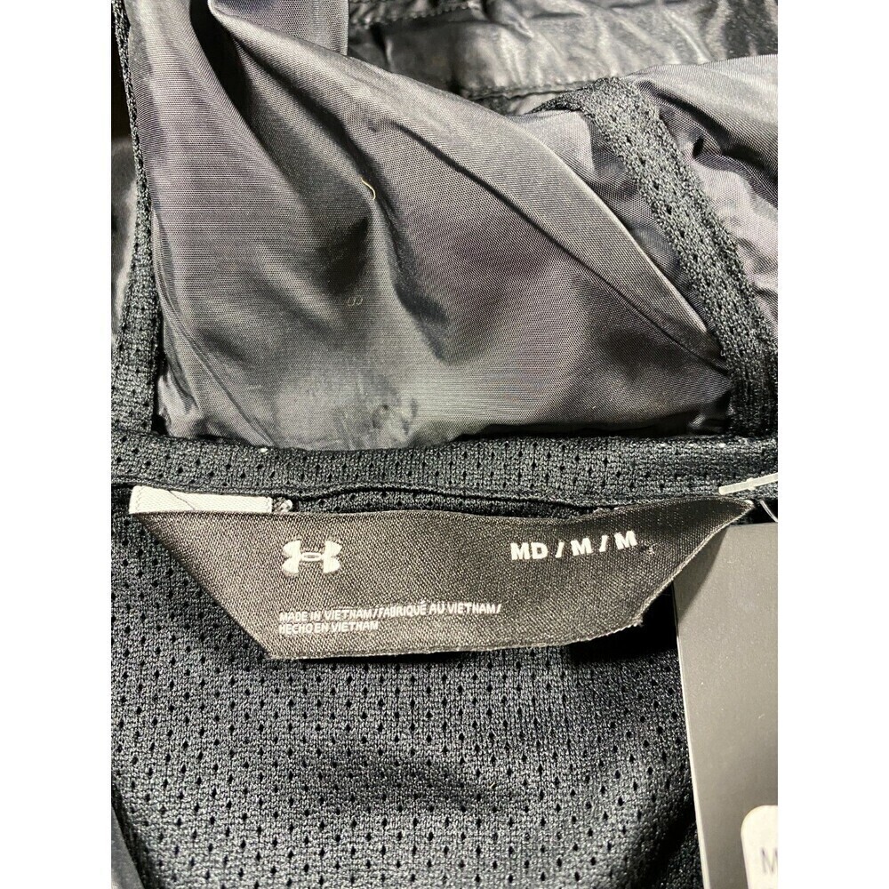 Under Armour UA Sportstyle Elite Parka Black 1306449 001 NWT Men's Size Medium - Picture 7 of 12